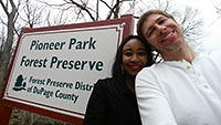 Jerene and Josh, Pioneer Park, Naperville
