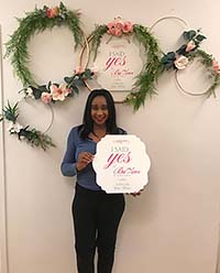 Jerene at Bri'Zan Couture, Naperville