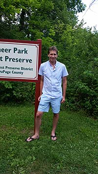 Josh at Pioneer Park, Naperville
