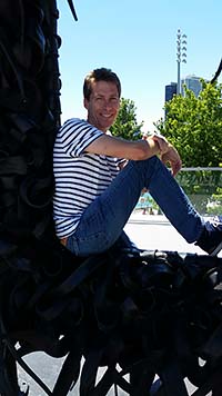 Josh at Navy Pier, Chicago